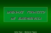 Drenaje torácico de emergencia - reanimovil.comreanimovil.com/Media/reanimovil/dayvo/pdf/CASOS PRACTICOS/drenaje... · PLEUROCATH EQUIPO DE DRENAJE PLEURAL CADA EQUIPO INCLUYE: Carlos