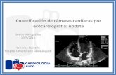 Cuantificación de cámaras cardíacas por ecocardiografía ... · Sesión bibliográfica 20/5/2015 Sonsoles Quintela Hospital Universitario Lucus Augusti Cuantificación de cámaras