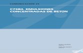 C75B4. EMULSIONES CONCENTRADAS DE BETÚN - ATEBateb.es/pdf/Emulsiones_Concentradas_de_Betun_Asefma_2012_Nuria... · cia de fuerzas de atracción de Van der Waals, de fuerzas de repulsión
