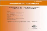 Nº 113, 2013/4 Promotio Iustitiae · Coordinadora de Publicación: Concetta Negri El Secretariado para la Justicia Social y la Ecología de la Curia General de la Compañía de