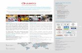 AMPO S - fluidexspain.com · isaiz@ampo.com iaizpeolea@ampo.com usta@ampo.com aran@ampo.com mmehdi@ampo.com AMPO is an international leader in stainless steel and high alloy castings