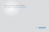 Portal de clientes de MULTIVAC Su acceso al mundo de … · suplementarios para sus máquinas. ... en el portal de clientes de MULTIVAC le mantendremos informado sobre las distintas