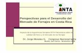 Perspectivas del desarrollo de un mercado de forrajes en ... · Perspectivas para el Desarrollo del Mercado de Forrajes en Costa Rica Impacto de la leguminosa forrajera INTA-Falconiana