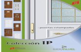 Colección IP - ventanasrecar.es · IP LAT 1- bisel estriado puertas estampadas colección IP MODELO LAT 1 MODELO LAT 1 400/ 500 530 90 90 2000 / 2100 1640 180 180 Ral Anodizado Folio