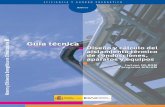 Guía ATECYR nº 3 - idae.es · Guía técnica Diseño y cálculo del aislamiento térmico de conducciones, aparatos y equipos de área es proporcional al gradiente de temperaturas