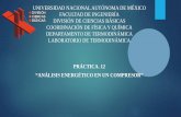 Presentación de PowerPointdcb.fi-c.unam.mx/CoordinacionesAcademicas/FisicaQuimica/... · Análisis de primera ley de la Termodinámica en el evaporador (22) ( ) ( ) 1 4 1 4 14 1