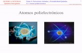 Química Inorgánica 2.3.- Atomos polielectrónicos Profesor ...riubu.ubu.es/bitstream/10259.3/72/7/2.3.4 (1) - Atomos... · QUIMICA GENERAL Química Inorgánica Tema 2: Estructura