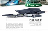 ROBOT+CT60 N40 · ROBOT CARGADORA AU TO MÁTICA PARA CO RT ADORAS Y O TRAS MÁQUINAS DE RECICLAJE La car gador a automática patentada "ROBO T" tiene que instalarse antes de una