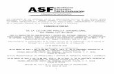 AUDITORÍA SUPERIOR DE LA FEDERACIÓN - asf.gob.mx  · Web viewpresentar en hoja membretada carta de conocimiento del aviso de privacidad, debidamente firmada por el representante