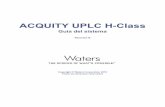 ACQUITY UPLC H-Class - waters.com · Teflon es una marca registrada de E. I. du Pont de Nemours and Company. TORX es una marca registrada de Textron Corporation. PEEK es una marca