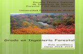 Grado en Ingeniería Forestal · 135001609 mÁquinas y aparamenta elÉctrica indus-trial 5 ori. 6º . ... (solo para alumnos repetidores)* martes miercoles 15,00h a 16,30h. aula 16