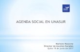 AGENDA SOCIAL EN UNASUR - esude-cds.unasursg.orgesude-cds.unasursg.org/ponencias/recursos/presentacion-agenda-social.pdf · Fortalecimiento del Estado como mecanismo de redistribución