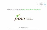 Informe Acciones PMA Breakfast Seminar - puertoc.cl file• Elaboración de un comunicado de prensa previo al Breakfast Seminar ... de periodistas que se hacen presentes en el ...