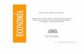 ICHA ESUMEN CONOMÍA - urosario.edu.co · metodológicos de análisis para abordar el comportamiento del mercado laboral colombiano. El primero de ellos es la inclusión de elementos