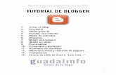 Manual de Blogger. Centro Guadalinfo Cenes de la Vega ... · También puedes subir vídeos desde Youtube, desde tu teléfono y desde tu cámara web. 10. Manual de Blogger. ... de