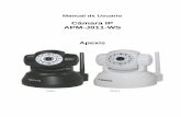 Cámara IP APM-J011-WS - seguridad100.comseguridad100.com/Manuales/APM-J011-WS.pdf · Esta es una cámara IP con wireless integrado. Combina una cámara de vídeo digital de alta