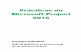 EII, Universidad de Valladolid - uvadoc.uva.es 1. Manual y Ejercicio.pdf · MS Project En esta práctica se llevará a cabo una introducción a la gestión de proyectos con Microsoft