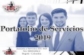Asesoría y Servicios AYC SAS Nit. 900951894-2 Bogotá ...asesoriayserviciosayc.com/wp...ASESORIA-AYC-2019.pdf · En ASESORIA Y SERVICIOS AYC SAS, contamos con herramientas y con