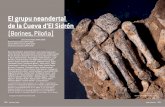 El grupu neandertal de la Cueva d’El Sidrónoa.upm.es/45671/1/INVE_MEM_2016_247284.pdf · ensin dulda, dende la Guerra Civil y el maquis al servir d’abellugu a persiguíos políticos,