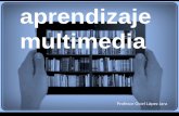 Presentación de PowerPointociellopez/aprendizaje-multimedia2.pdf · Arquitectura Cognitiva Humana Teoría del Aprendizaje Multimedia de Richard Mayer Principios aprendizaje multimedia