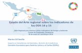 Estado del Arte regional sobre los indicadores de los ODS ... · Marina Gil Sevilla Experta en Estadísticas Ambientales, División de Estadísticas Comisión Económica para América