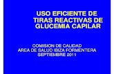 USO EFICIENTE DE TIRAS REACTIVAS DE GLUCEMIA CAPILARgruposdetrabajo.sefh.es/gps/images/stories/publicaciones/uso_eficiente... · dos dosis, que tiene una HbA1c por encima del objetivo