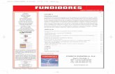 ARTÍCULOS - Fundicionmetalspain.com/FUNDIDORES-Febrero-164.pdf · INFORMACIONES JUNG, por su parte, podrá afianzarse dentro del Negocio de hornos y equi-pos para fundición, principalmente