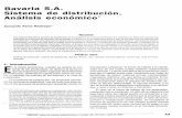 Bavaria S.A. Análisis económico* - bdigital.unal.edu.cobdigital.unal.edu.co/27337/1/25115-88239-1-PB.pdf · Bavaria S.A. Sistema de distribución. Análisis económico* Bernardo