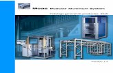 Moas Modular Aluminum System Perfiles de aluminio MOAS FEB 2019.pdf · Transportadores de banda y tablillas Manipuladores Sistemas de desplazamiento lineal AApplliiccaacciioonneess.