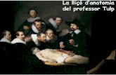 La lliçó d’anatomia del professor Tulp - iescanpuig.com per tant, en la representació d'una escena bíblica, Rembrandt tenia un bon coneixement del text concret, l'assimilació