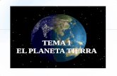 TEMA 1 EL PLANETA TIERRA - blogshumanitastorrejon.com · LAS CAPAS EXTERNAS DE LA TIERRA HIDROSFERA Es el conjunto de las aguas que hay en el planeta: océanos y mares, ríos y lagos