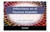 Infeccions en elInfeccions en el Pacient DiabèticPacient ... · Infeccions en elInfeccions en el Pacient DiabèticPacient Diabètic Judit Llussà i Arboix EAP Sant Roc (Badalona)EAP