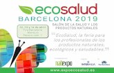 SALÓN DE LA SALUD Y LOS - expoecosalud.es · 7. COMPLEMENTOS ALIMENTICIOS. 12, 13 y 14 de abril Fira Barcelona – Montjuïc. Salón de la Salud y los Productos Naturales. El sector