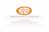 PROGRAMA CONCILIA - anpaandaina.files.wordpress.com · Para a súa clasificación dividímolos en sete áreas ou ámbitos de desenvolvemento: ÁREA LUDICO Obxectivos: Posibilitar