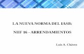 LA NUEVA NORMA DEL IASB: NIIF 16 - ARRENDAMIENTOSs3139b353a45d038b.jimcontent.com/download/version/1469058443/module... · La NIC 17 se centró en identificar cuándo un contrato