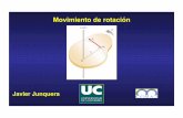 Movimiento de rotación - personales.unican.es · subtiende un arco cuya longitud es igual a la del radio. Su símbolo es rad. Grados 0° 30° 45° 60° 90° 180° 270° 360° Radianes