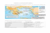 UNIDAD 3. LA CIVILIZACIÓN GRIEGA. · Grecia Peninsular Mar Mediterráneo Grecia Asiática Mar Egeo Grecia Continental Relieve muy montañoso que impedía la comunicación interior