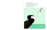 Guía básica de AVES MARINAS Guía básica de AVES MARINAS ... · Las aves marinasson aves que viven y se alimentan en el mar. Es más, dependen tanto del medio marino e intervienen