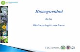 Falacias de la Biotecnología - biotecnologia.biologia.ucr ...biotecnologia.biologia.ucr.ac.cr/wp-content/uploads/2017/01/9_Bioseguridad.pdf · Tóxico para las plagas que las atacan,