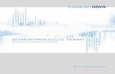 DESMONTANDO(SE) EL TIEMPO - thedkprojection.com · modo no octaviante, en cuartos de tono, producto del análisis espectral (sonogra-ma) de una muestra sonora de la natu-raleza en