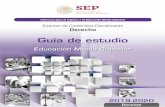 Concurso para el Ingreso a la Educaciónfile-system.cnspd.mx/2019-2020/ingreso/ms/guias/5_Der_02_19_.pdf · Analiza una situación jurídica específica para determinar la rama del