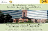 Jornadas Intervencionistas - austral.edu.ar · (ABSOLUTE trial) The randomized Balloon Angioplasty Versus Stenting With Nitinol Stents in the Superficial Femoral Artery 104 pts with