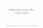 Memoria de cálculo - bibing.us.esbibing.us.es/proyectos/abreproy/90077/fichero/MEMORIA+DE+CÁLCULO... · Memoria de cálculo Página 3 1. Introducción Este documento tiene como