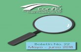 Boletín Confío, A.C. mayo - junio 2018 - confio.org.mxconfio.org.mx/inicio/wp-content/uploads/2017/02/Boletín-Confío-A.C... · como servicios médicos y capacitaciones en salud