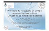 Protocolo de Anestesia en cirugía hepato-bilio-pancreática ...chguv.san.gva.es/docro/hgu/document_library/servicios_de_salud/... · • AINEs + PCA morfina a 0.5 mg/ml; ritmo 2