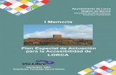I Memoria - urbanismo.lorca.es I Memoria.pdf · amplio territorio de aproximadamente 1.675 Km. que le hace ser uno de los más grandes de España, repartiéndose en él sus 39 Diputaciones.