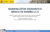 Nomenclátor Geográfico Básico de España v.1.0 III Jornadas ... · Madrid, 17-10-2012 Nomenclátor Geográfico Básico de España v.1.0III Jornadas Ibéricas de Infraestructuras