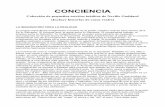 CONCIENCIA - cuantona.com · CONCIENCIA Colección de pequeños escritos inéditos de Neville Goddard (Incluye historias de casos reales) LA IMAGINACIÓN CREA LA REALIDAD Tu propia