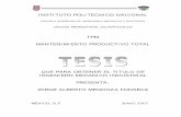 TPM MANTENIMIENTO PRODUCTIVO TOTAL - tesis.ipn.mxtesis.ipn.mx/jspui/bitstream/123456789/297/1/Binder10.pdf · mantenimiento productivo total que para obtener el titulo de ingeniero