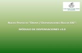 proyecto “Diraya / Dispensaciones-Receta XXI”124) - Modulo... · ARQUITECTURA Y PROCESO DE IMPLANTACIÓN DEL MÓDULO DE DISPENSACIONES v3.0 . Para garantizar la seguridad y estabilidad